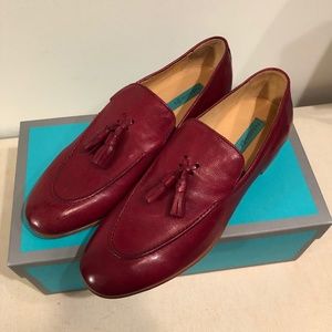 Paradigma: Red Calf Leather Loafers - Brand New